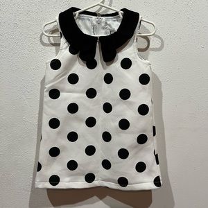 Adorable 2T polka dot dress